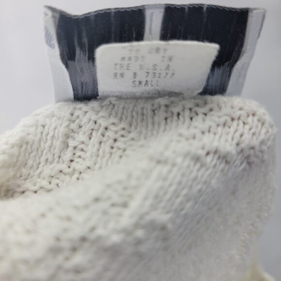 Vintage 80's Big City Dainty Flower Sweater Size S/M Chuncky - Picture 4 of 4